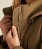 Picture of MINA SHORT PALE KHAKI PADDED COAT